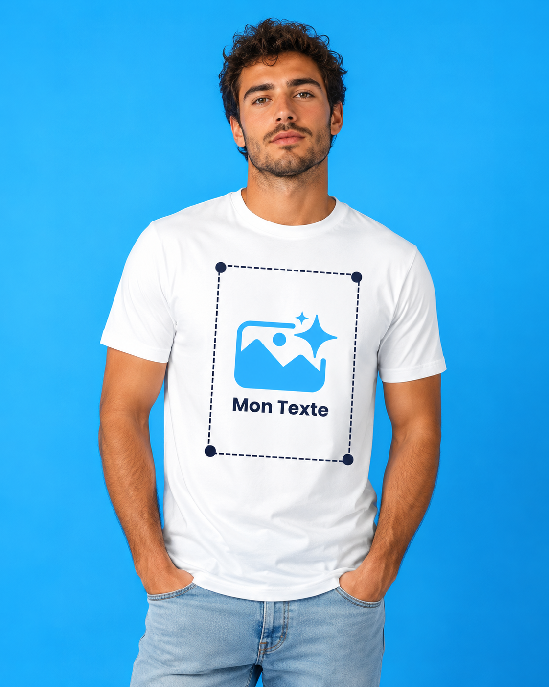Crée ton T-shirt personnalisé avec ta phrase drôle