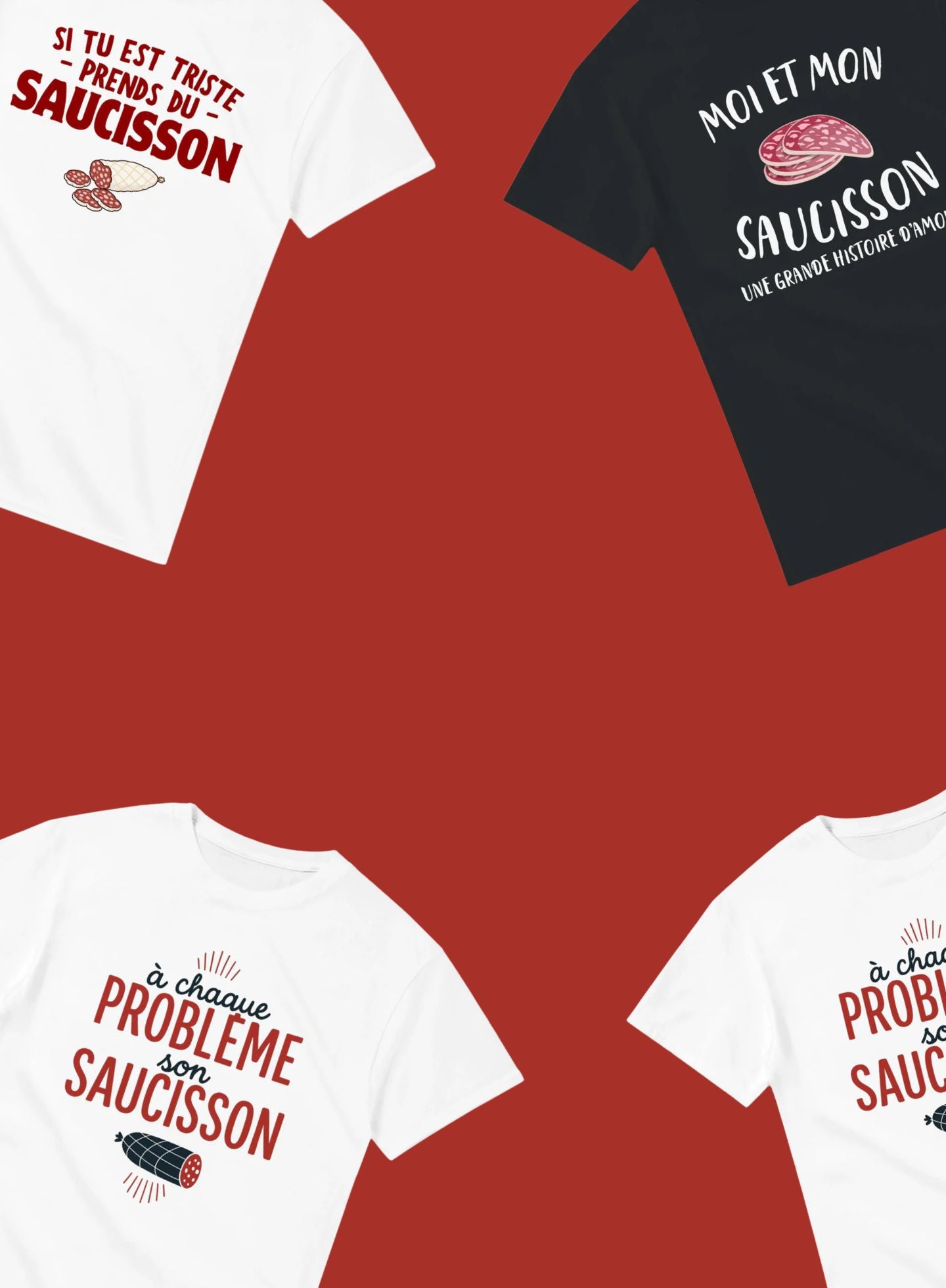 T-shirt Saucisson