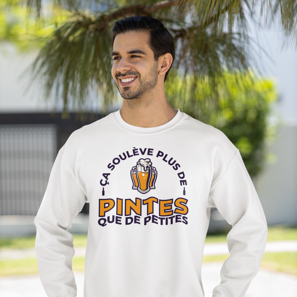Sweat marque biere