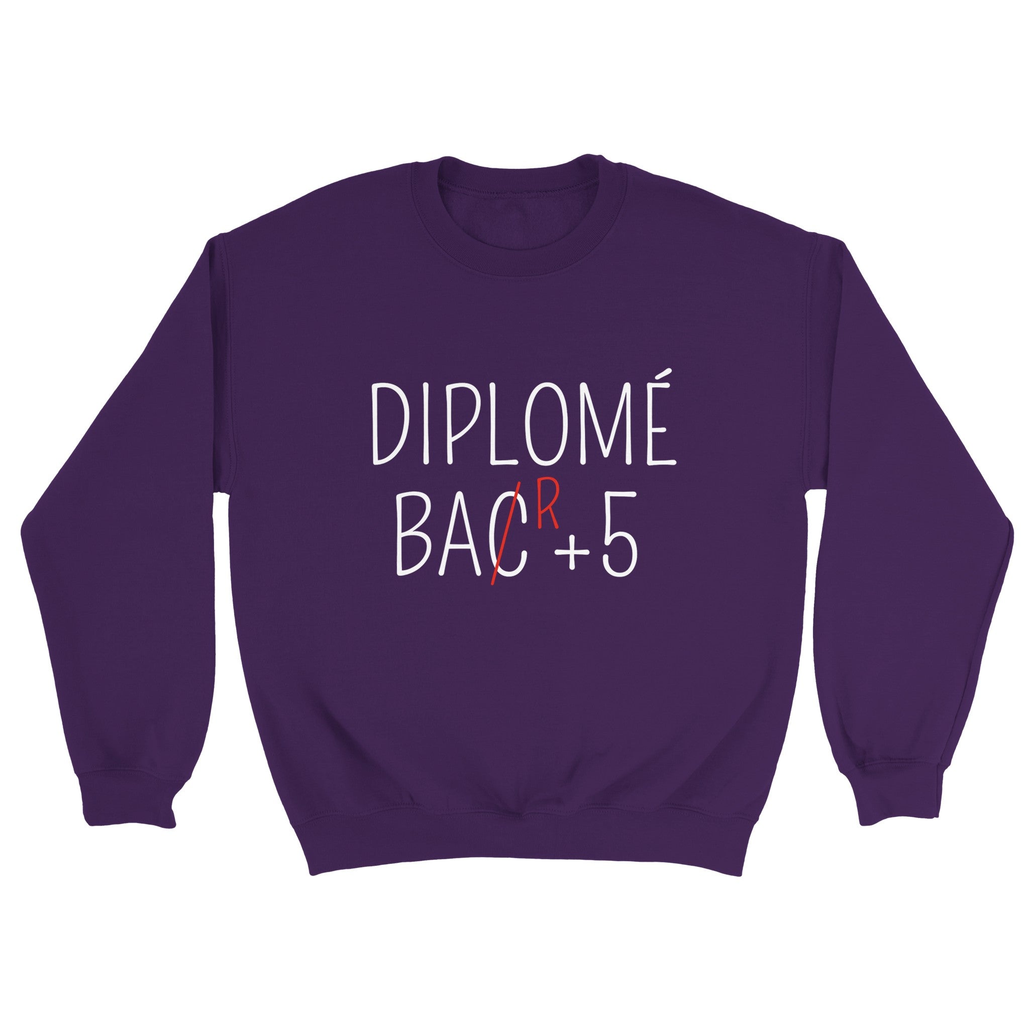 Sweat Apéro "Diplômé Bar+5" | Mixte French Humour