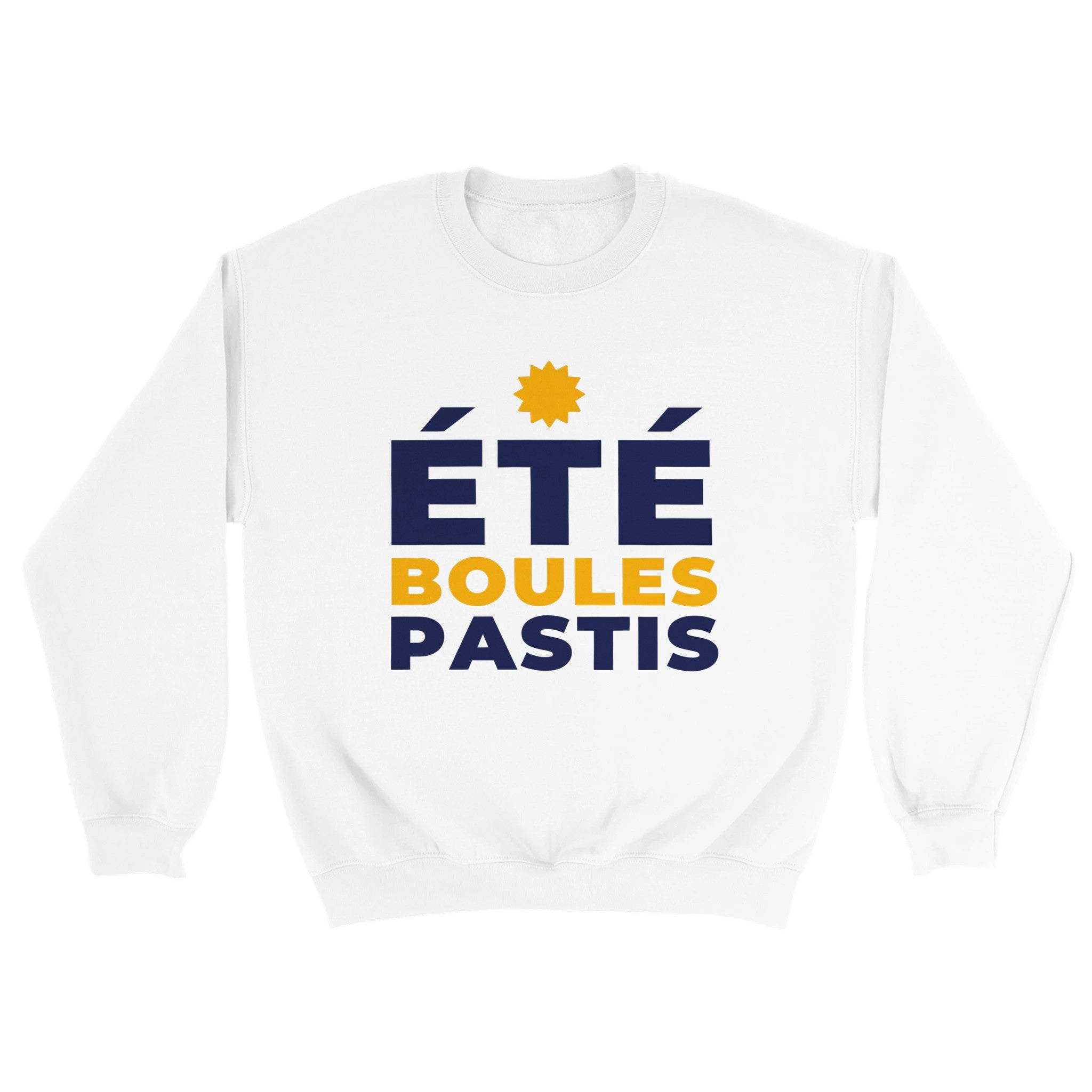 Sweat pastis "été boules pastis" | Mixte