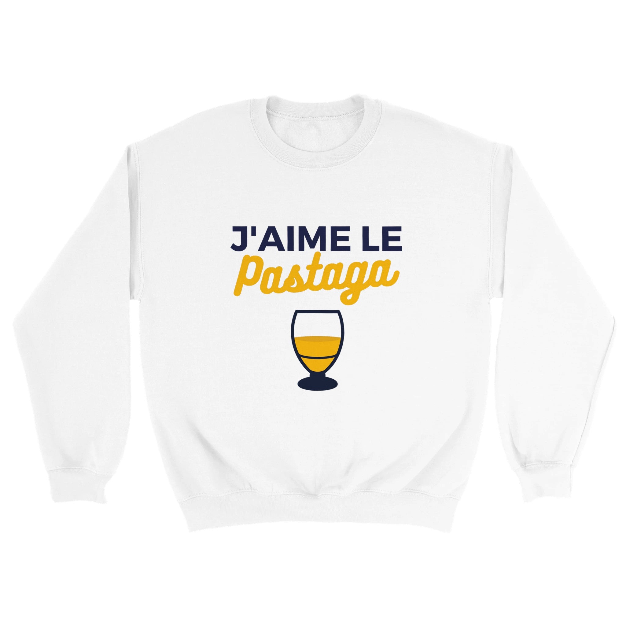 Sweat pastis "J'aime le pastaga" | Mixte