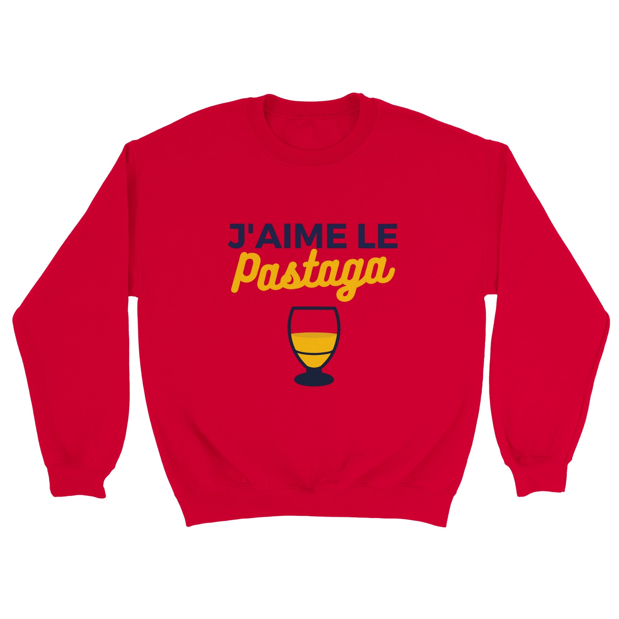 Sweat pastis "J'aime le pastaga" | Mixte