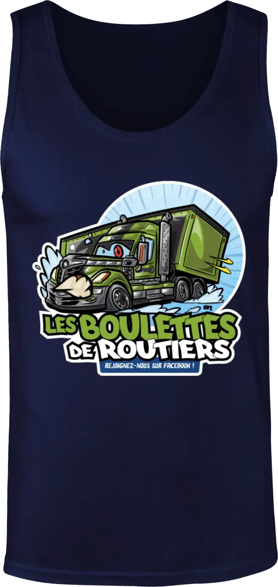 Débardeur Routier "Les boulettes de routiers" | Mixte - French Humour