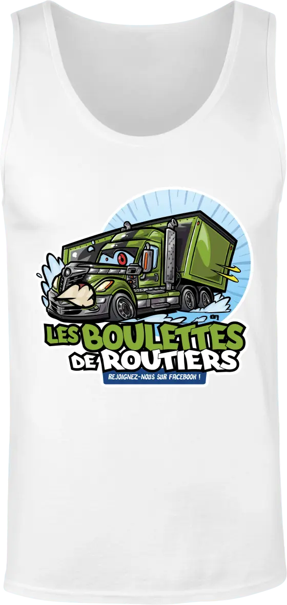 Débardeur Routier "Les boulettes de routiers" | Mixte - French Humour