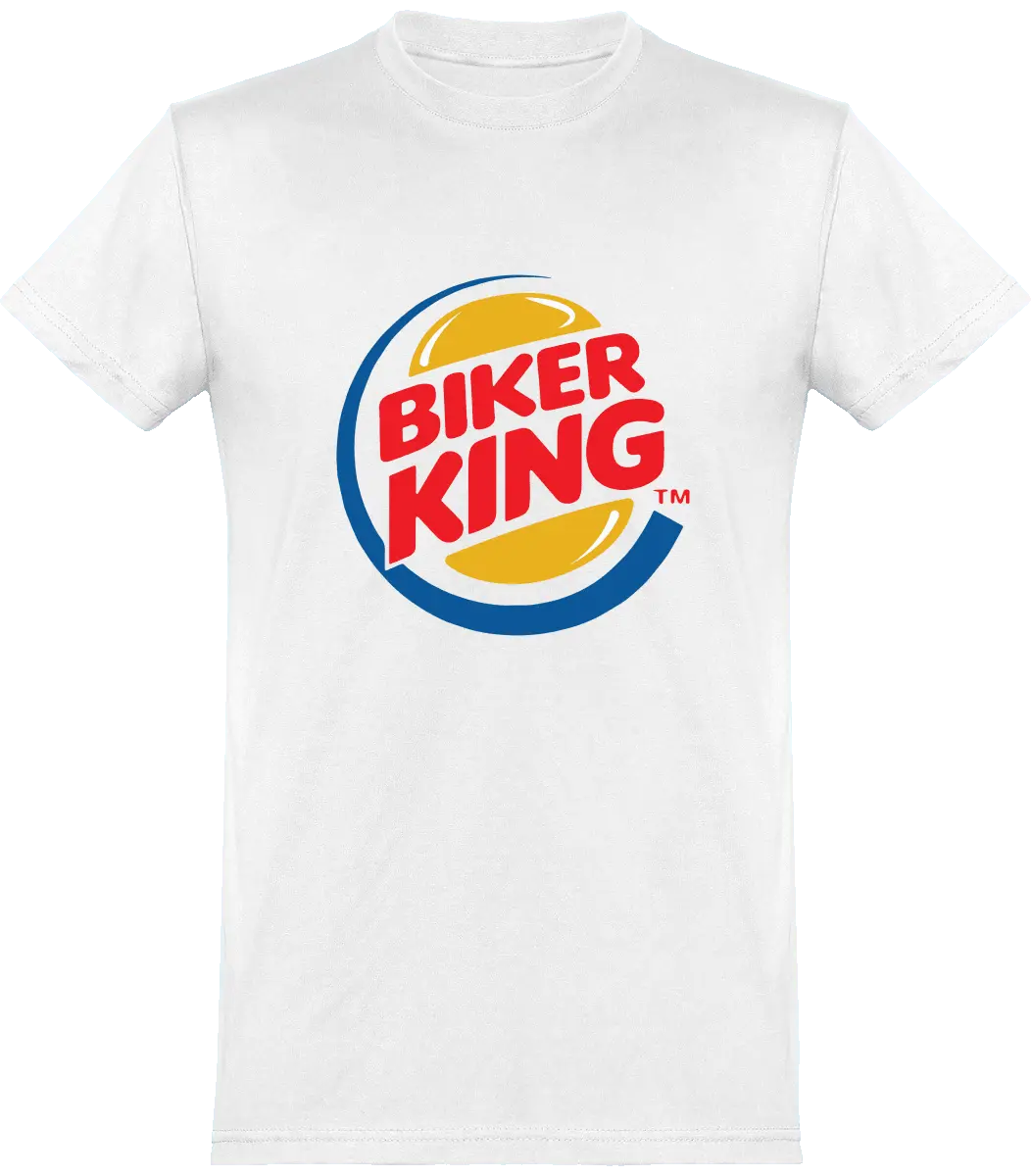 T-shirt Motard "Biker King" | Mixte - French Humour