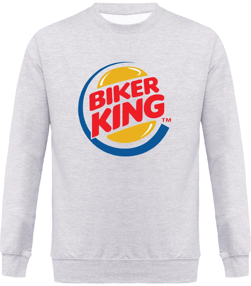 Sweat Motard "Biker King" | Mixte - French Humour