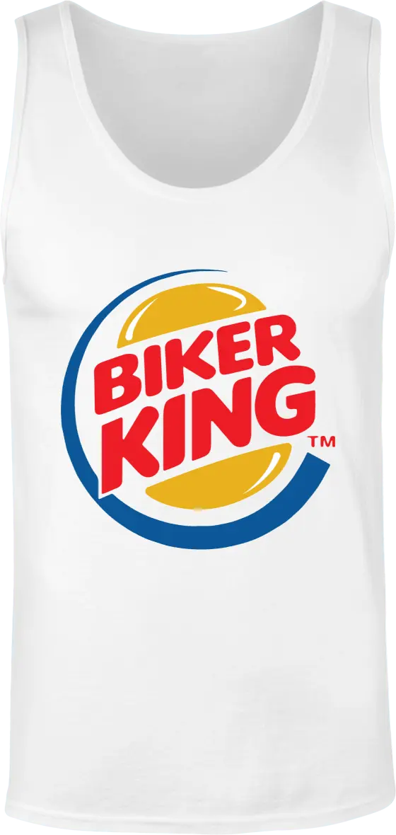 Débardeur Motard "Biker King" | Mixte - French Humour