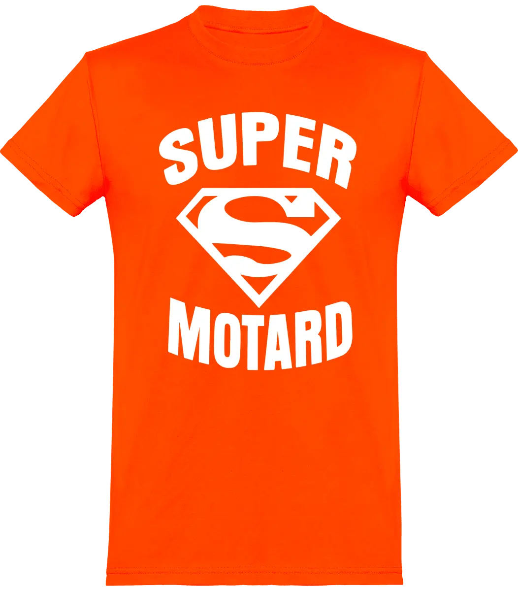 T-shirt Motard "Super Motard" | Mixte - French Humour