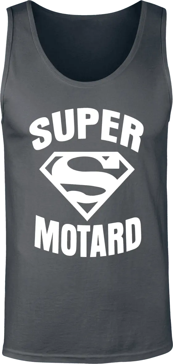 Débardeur Motard "Super Motard" | Mixte - French Humour